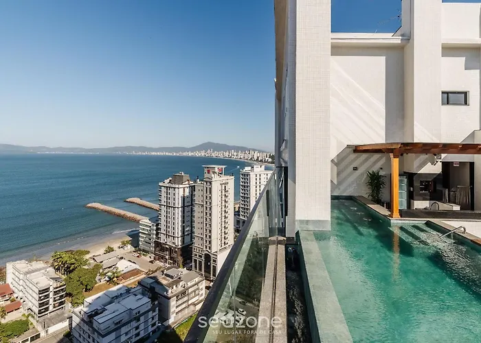 Mhfbs - Edificio Moderno C/ Piscina Vista Mar Em Itapema